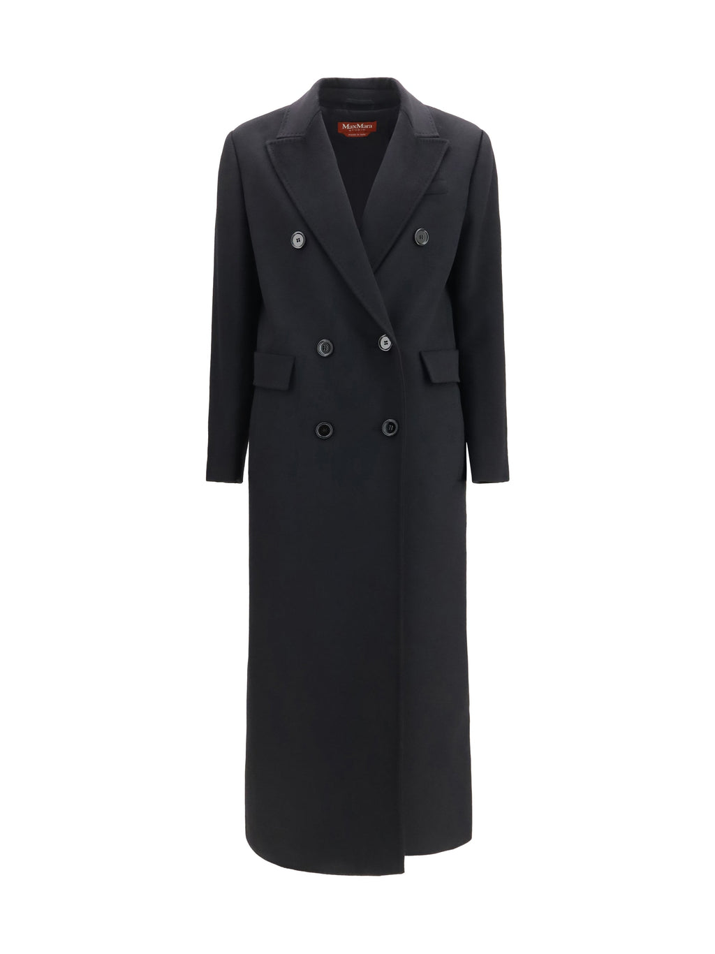 Max Mara Studio Effige Coat — Black