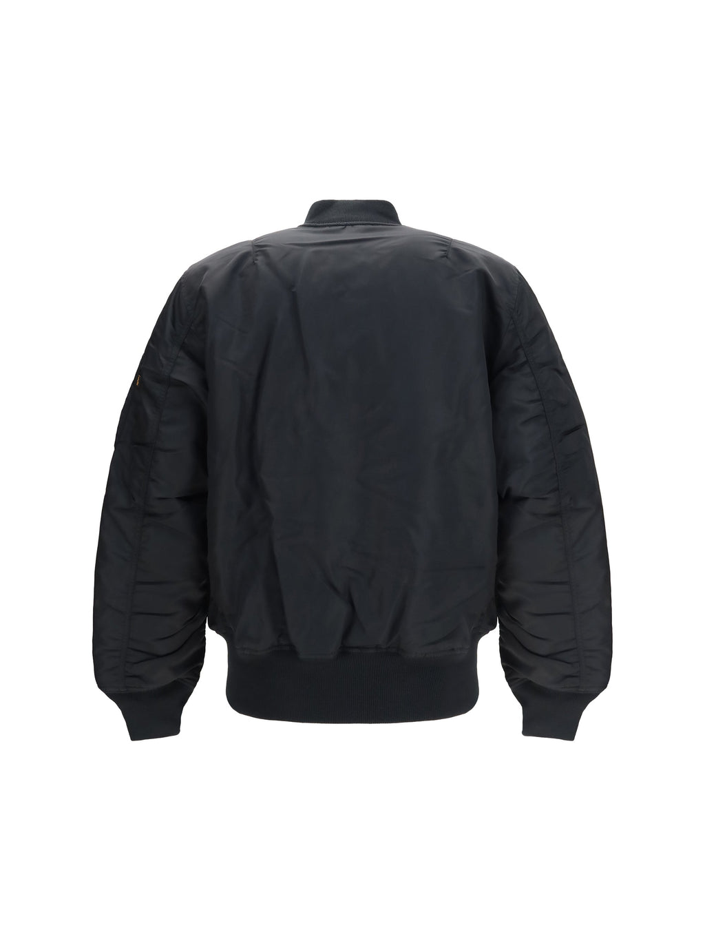 Alpha Industries Flight Nylon Bomber Jacket — Black