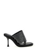 J.w.anderson Crystal-Studded Mule — Black