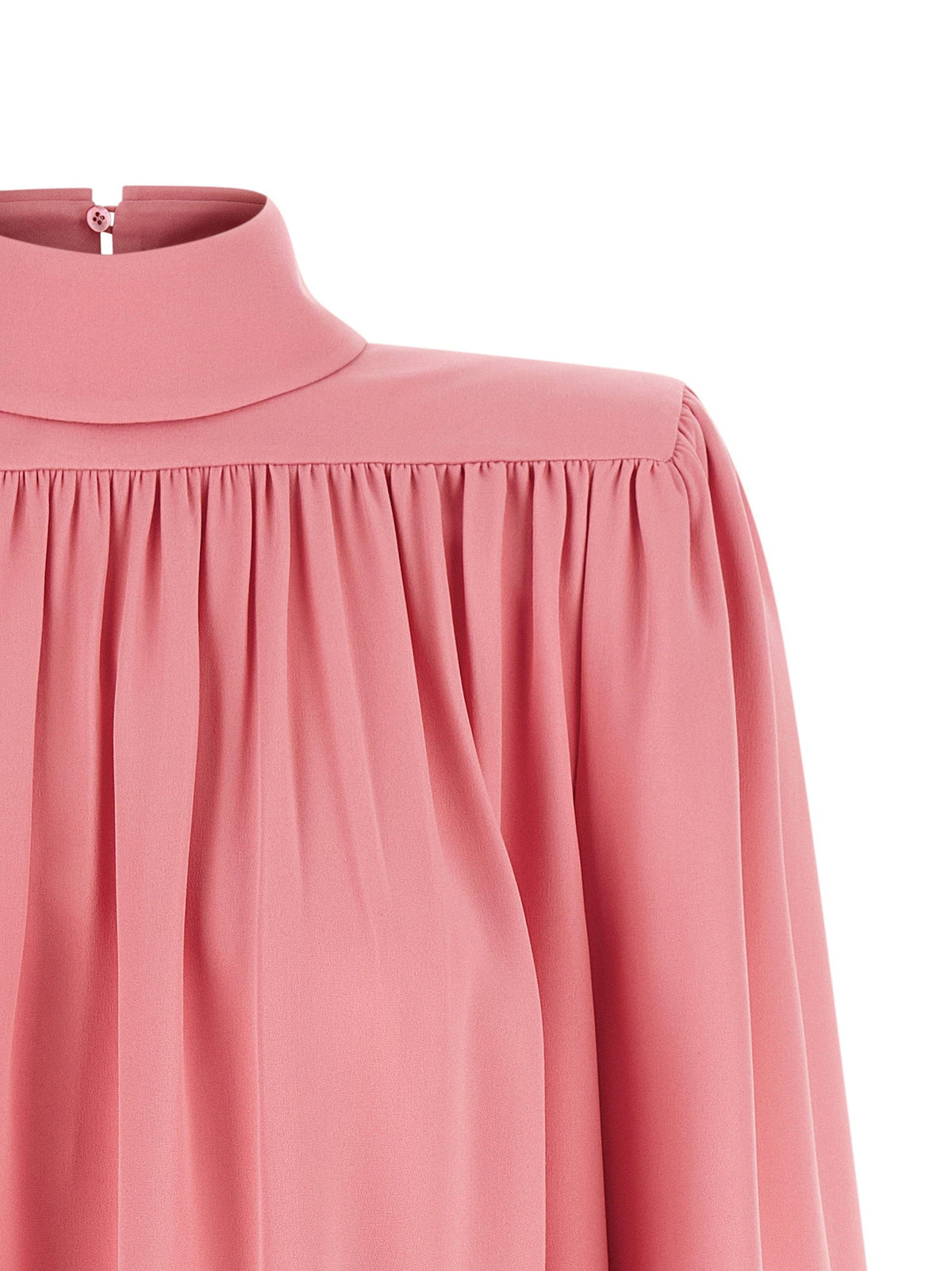 Valentino Garavani Cady Couture Blouse — Pink