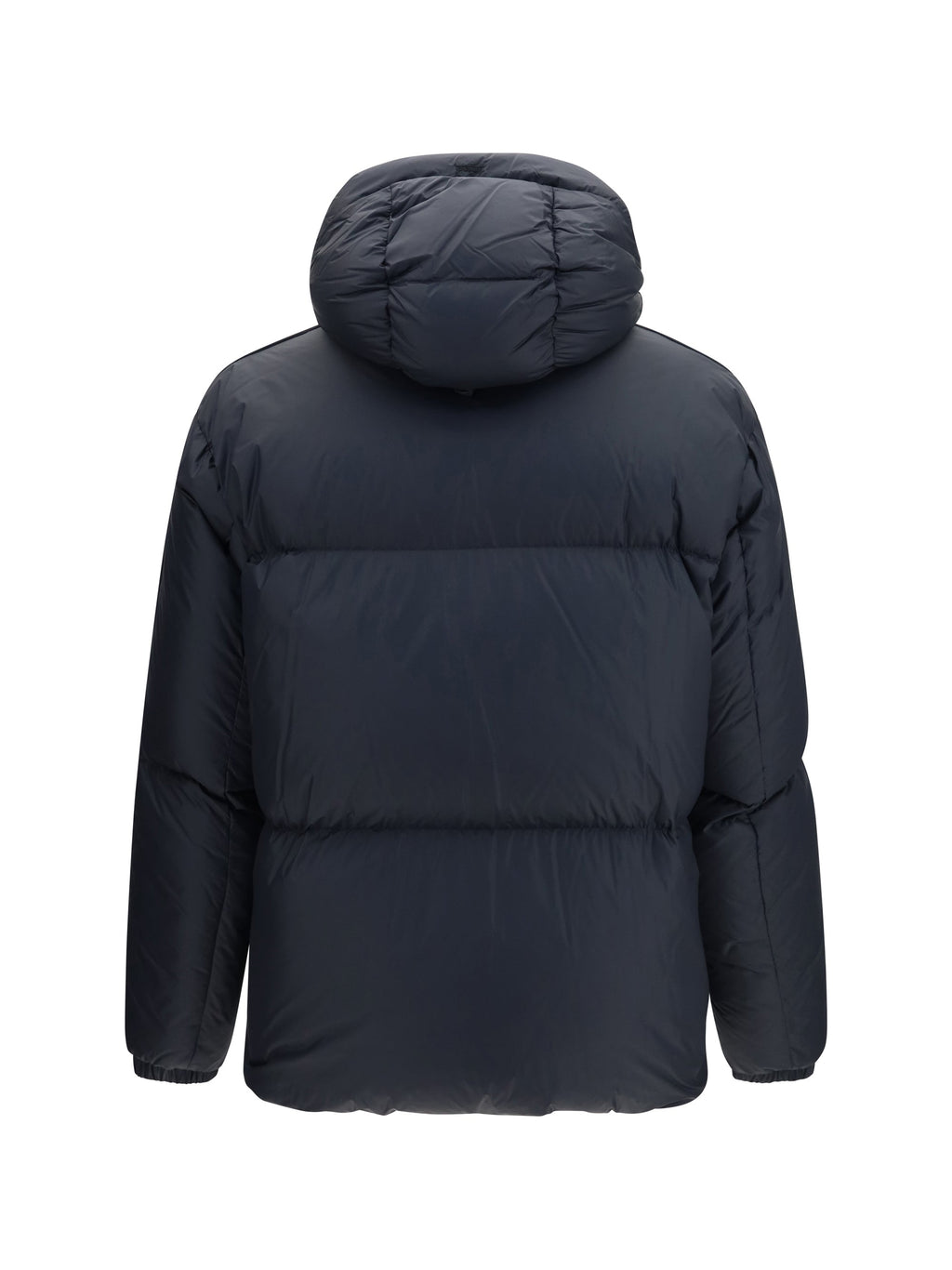 Laminar Hooded Padded Down Jacket — Black