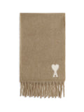 AMI Paris Scarf — Beige