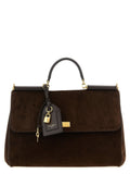 Dolce & Gabbana My Sicily Top Handle Bag — Brown