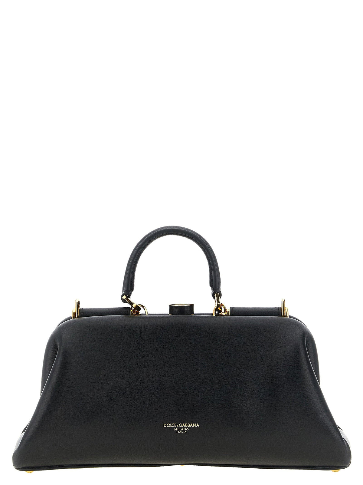 Dolce & Gabbana Grandma Top Handle Bag — Black
