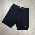 CP Company 50 Fili Cargo Shorts - Black