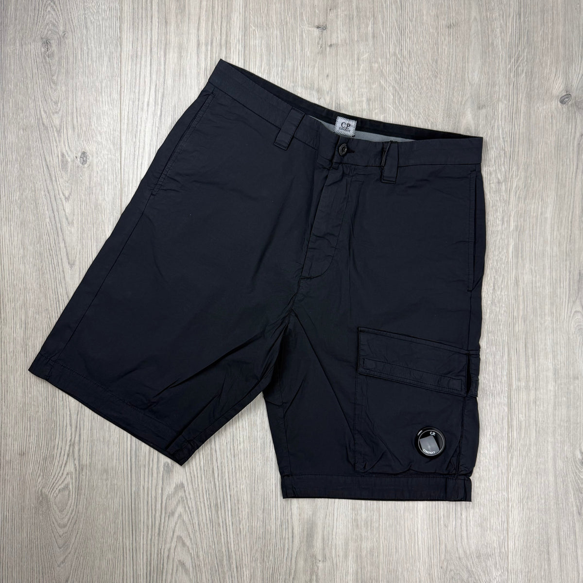 CP Company 50 Fili Cargo Shorts - Black