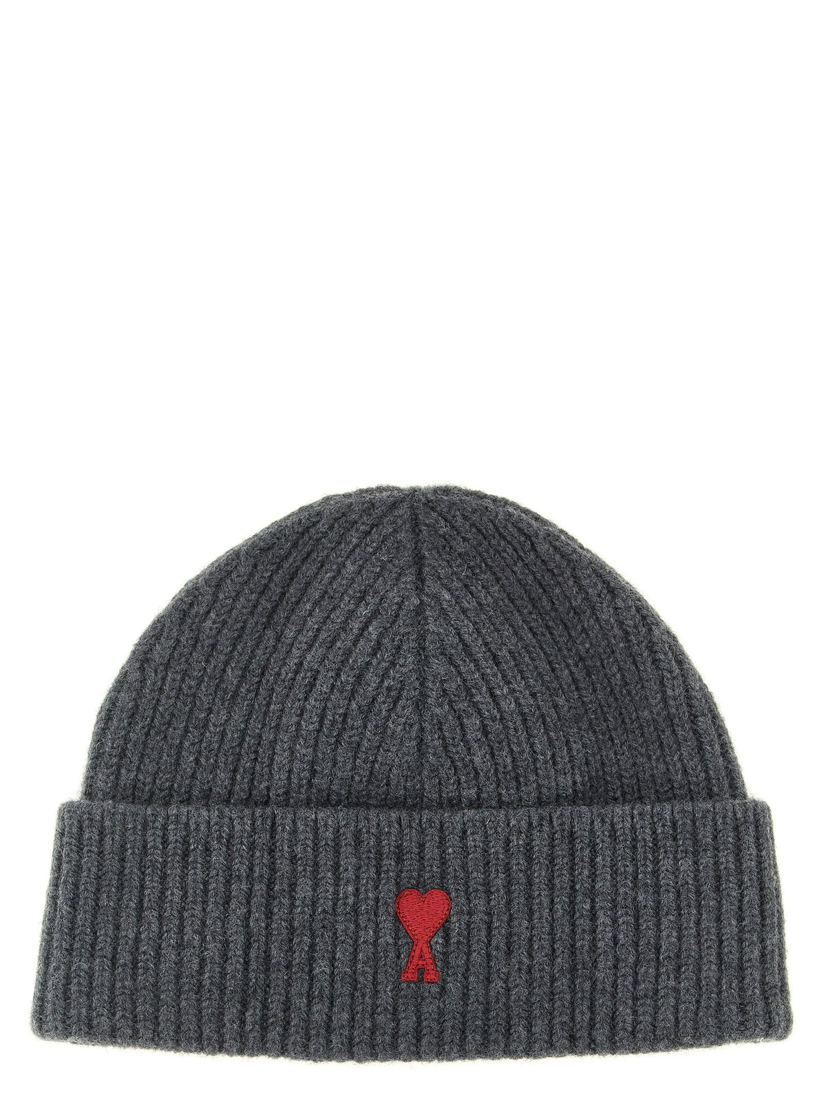 Ami Paris Beanie — Grey