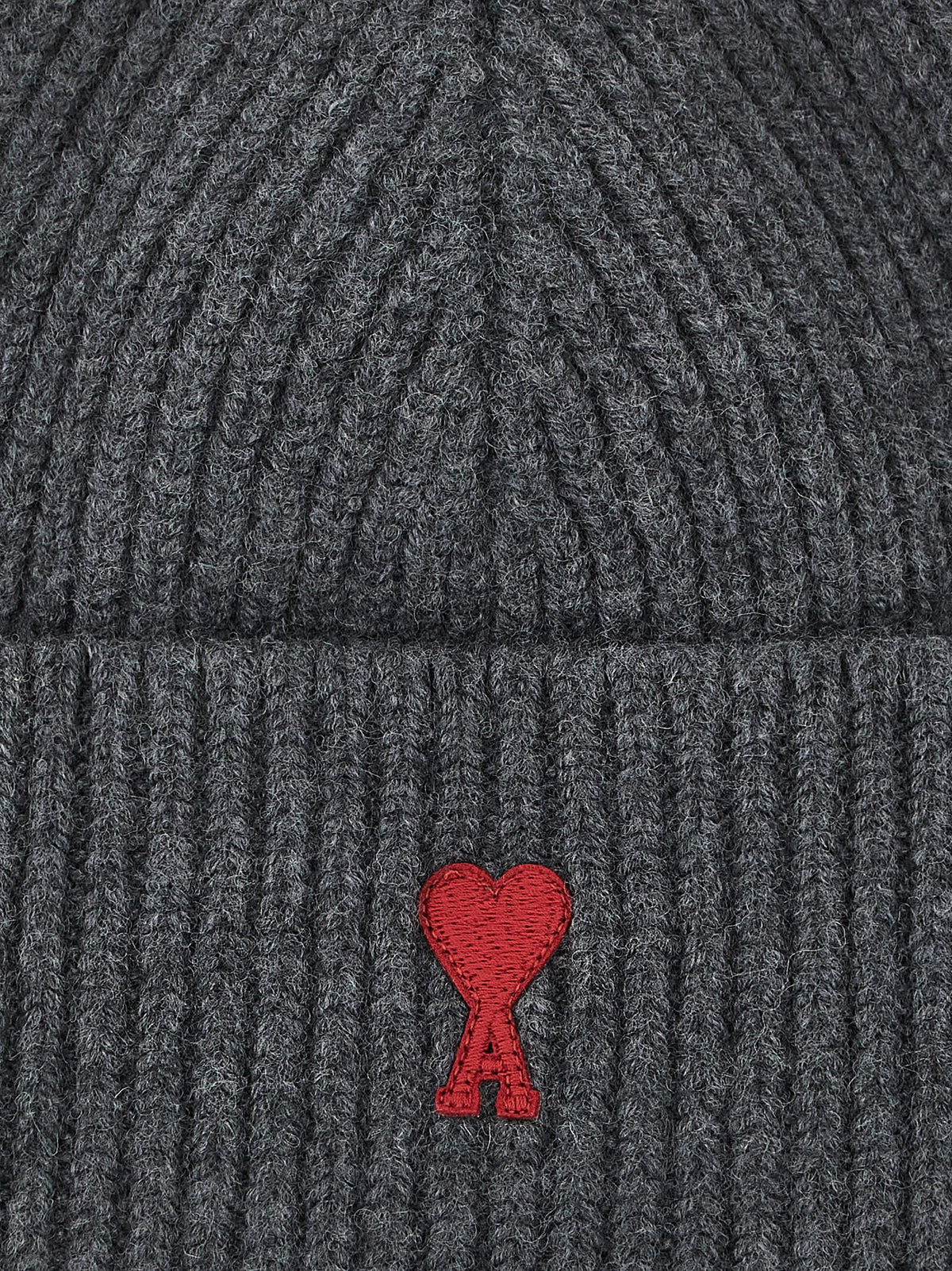 Ami Paris Beanie — Grey