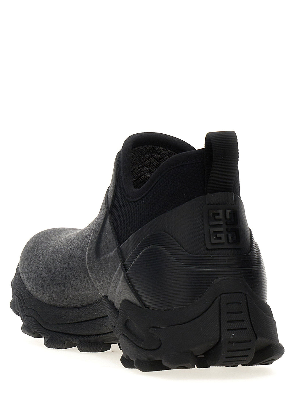 Givenchy Rubber Low-Top Boots — Black