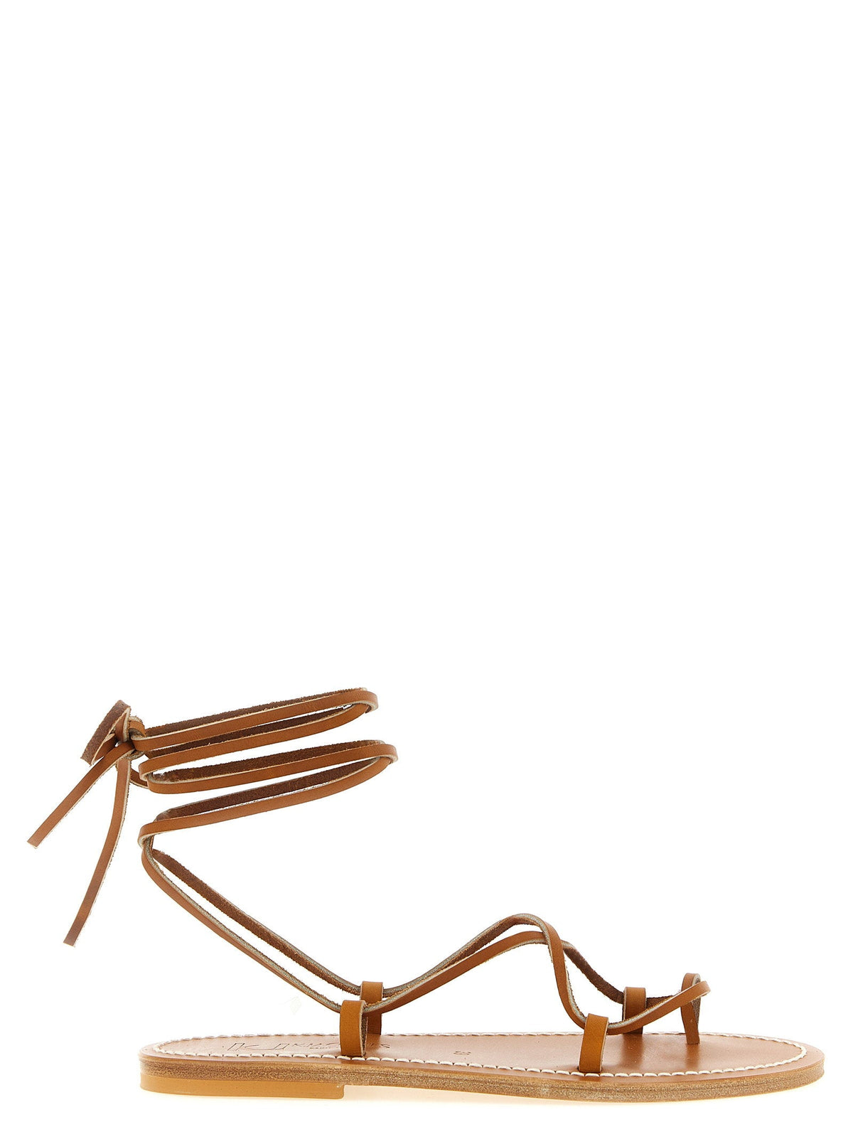 K.jacques Saint Tropez Bikini Sandals — Tan