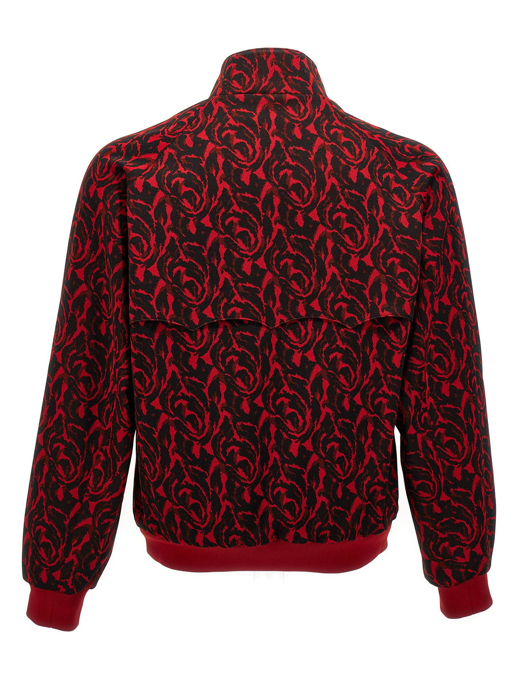 Baracuta Jacquard Needles Jacket — Red