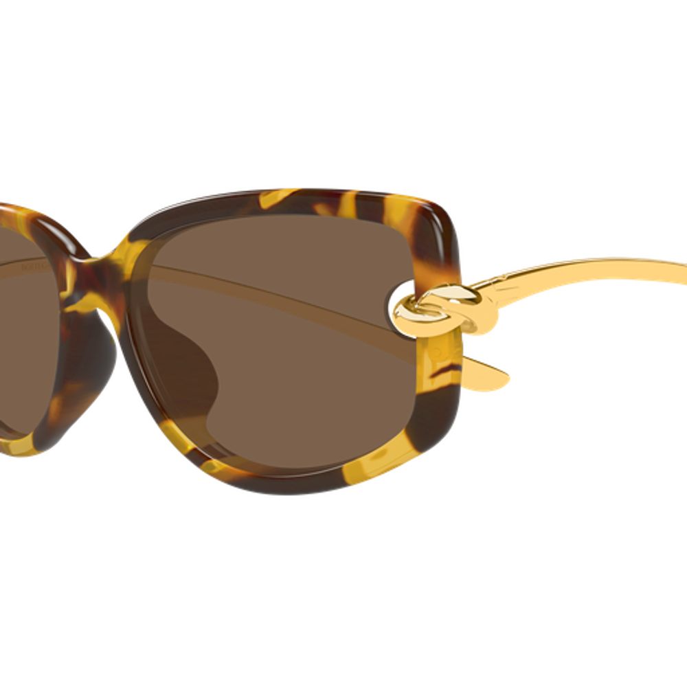 Bottega Veneta Eyewear BV1440SA Sunglasses — Tortoiseshell