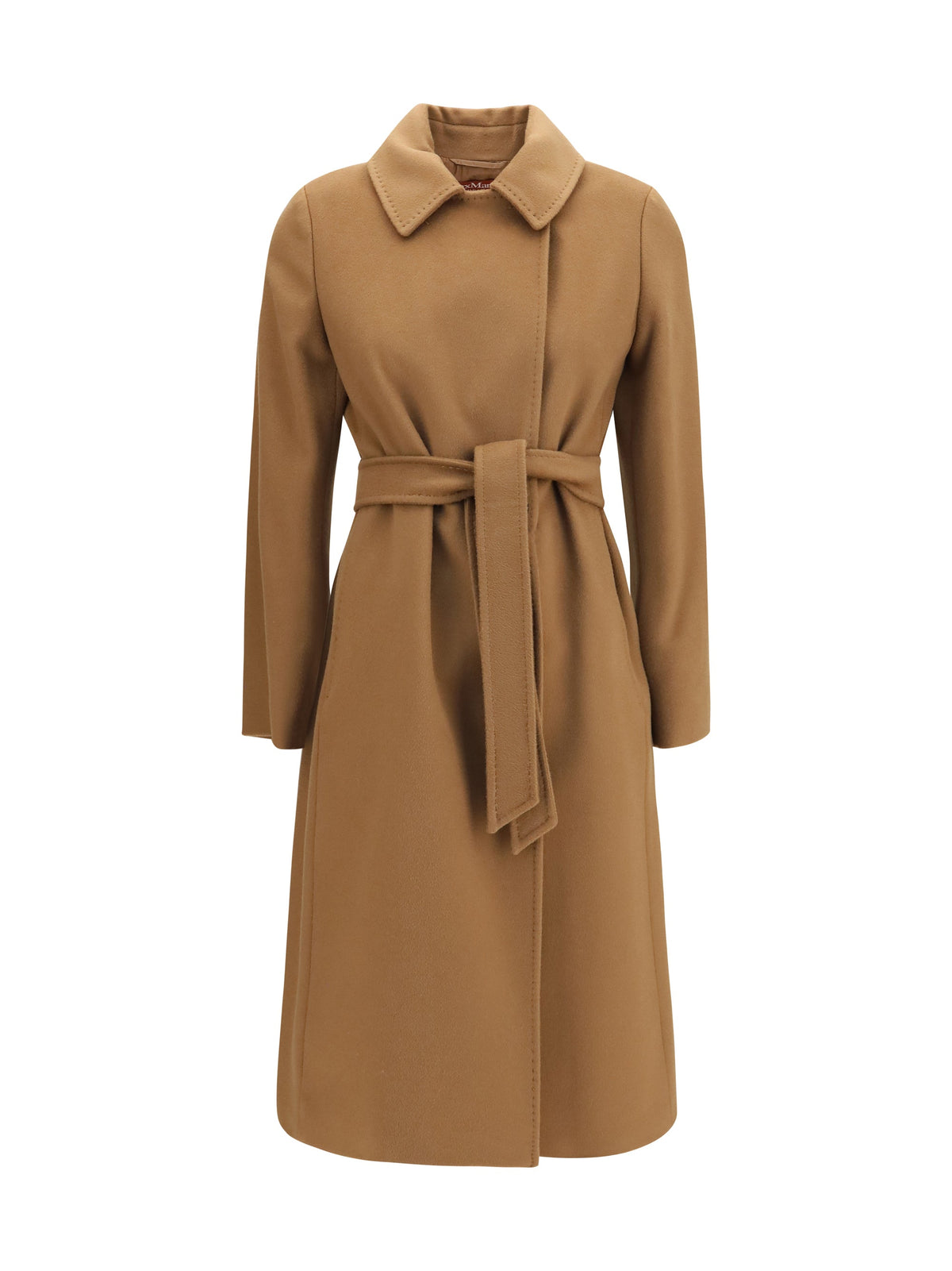 Max Mara Studio Bcollag Coat — Camel