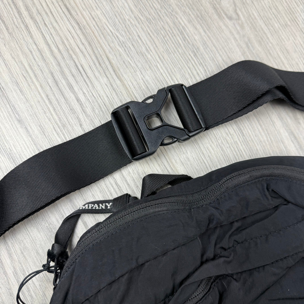 CP Company Zip Chrome Bag - Black