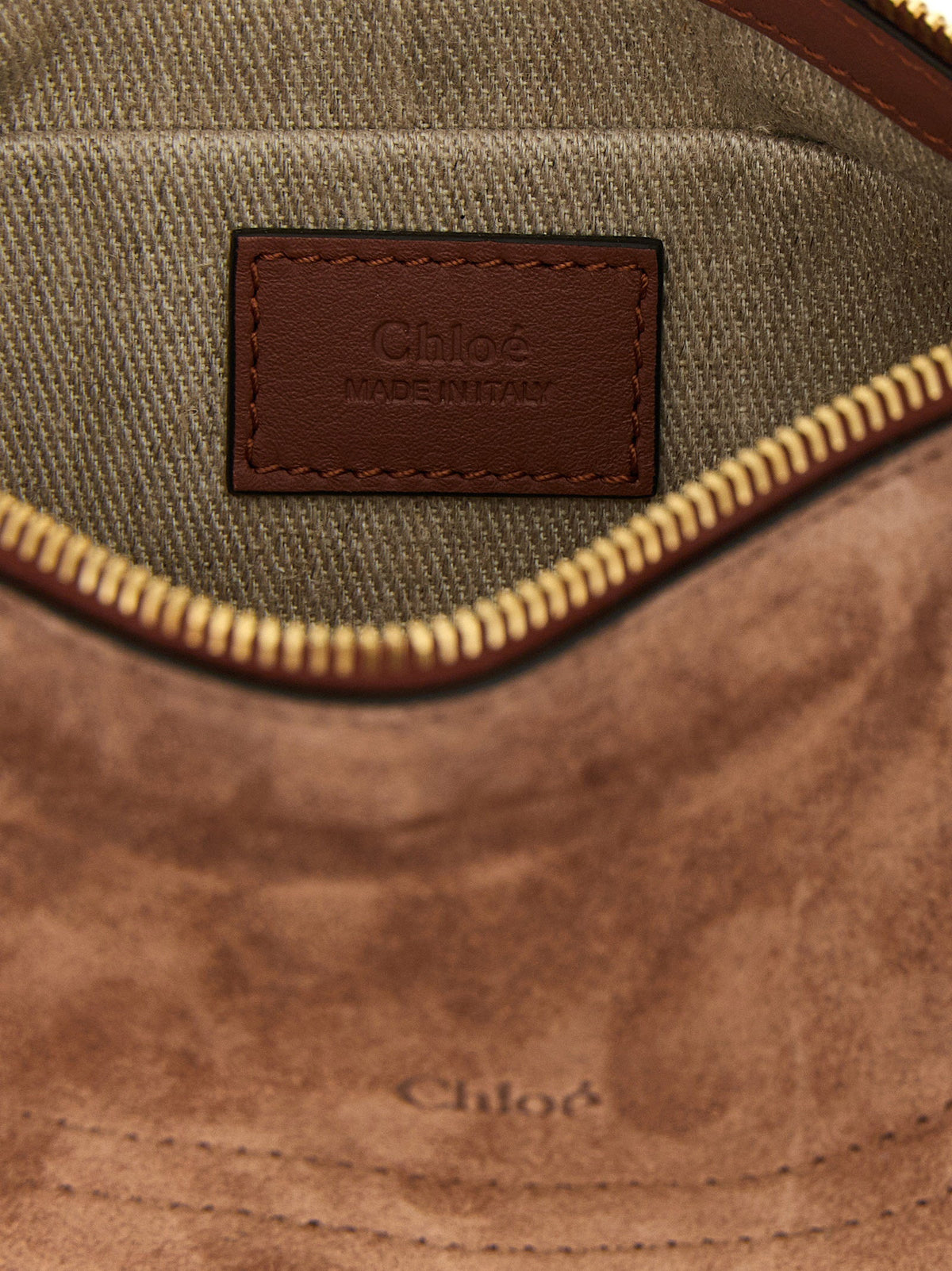 Chloé Marcie Shoulder Bag — Brown