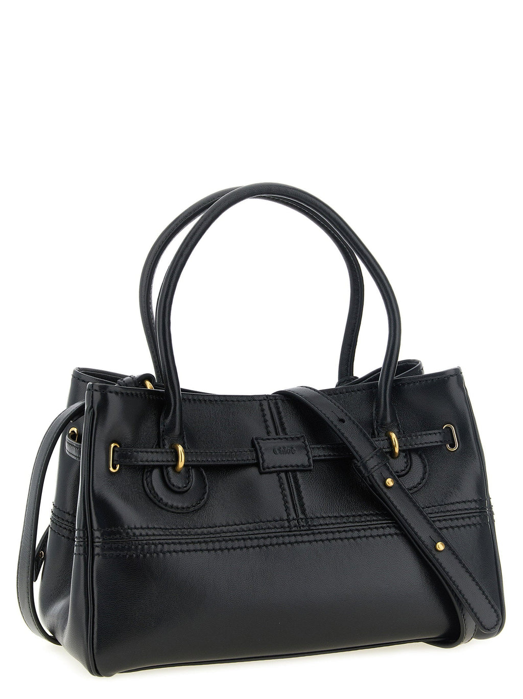 Chloé Paddington Sling Shoulder Bag — Black