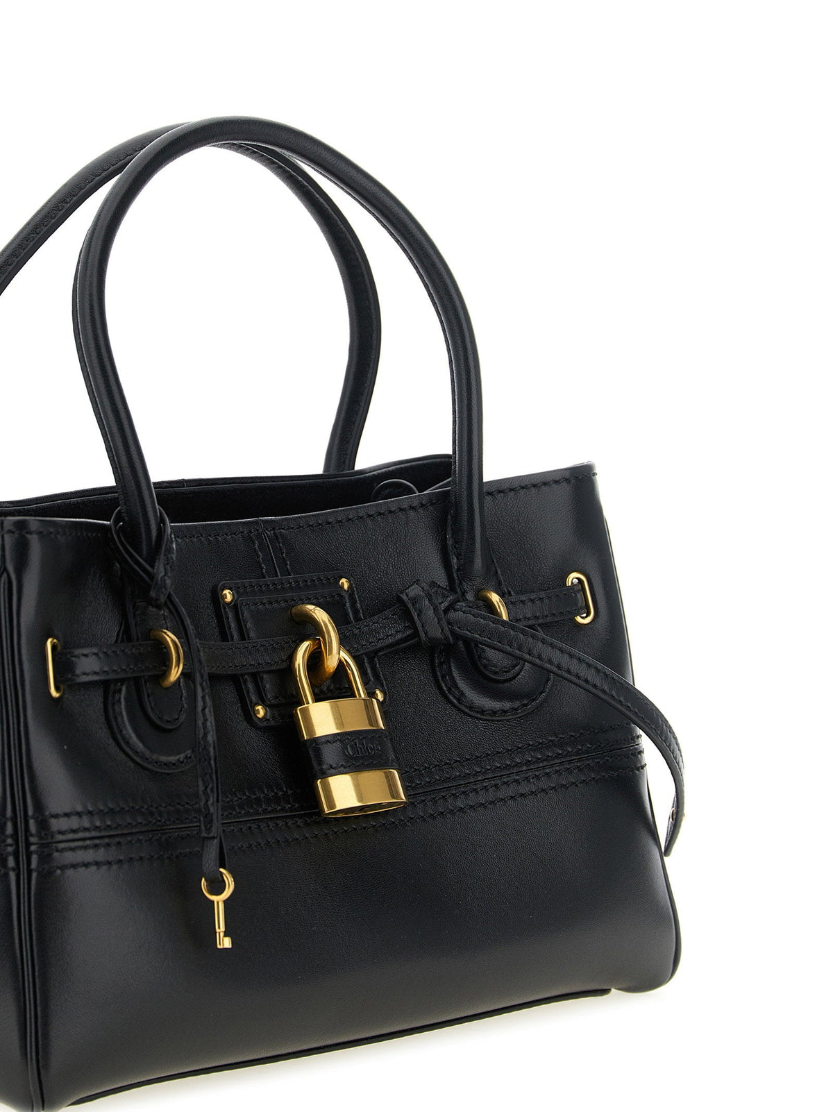 Chloé Paddington Sling Shoulder Bag — Black