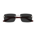 Cartier Eyewear CT0579S Rectangular Sunglasses — Brown