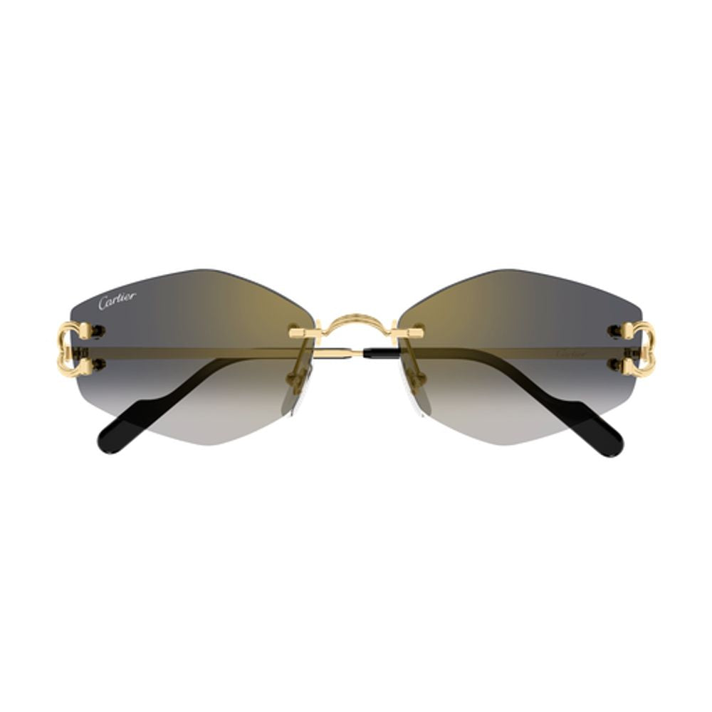 Cartier Eyewear CT0620S001 Sunglasses — Gold