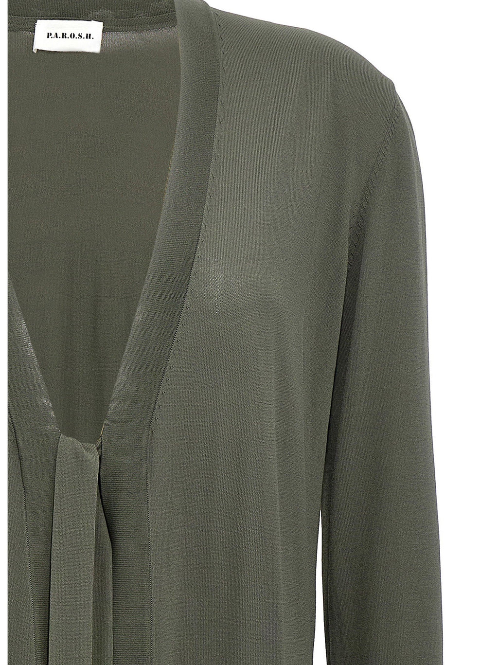 P.A.R.O.S.H. Roux Cardigan — Olive