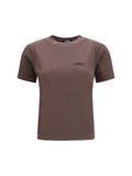 Jacquemus Monogram-Patched T-Shirt — Brown