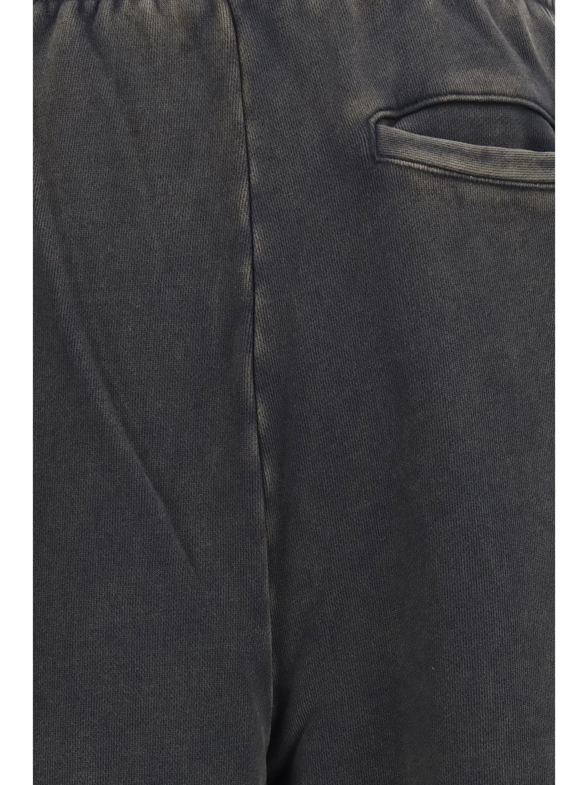 Entire Studios Heavy Cotton Fleece Joggers — Black