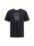 Palm Angels Graphic Print Cotton T-Shirt — Black