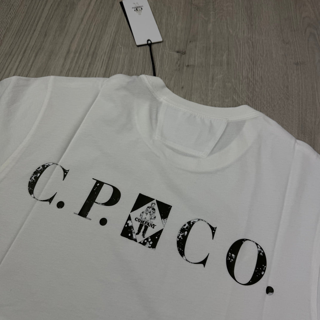 CP Company Printed T-Shirt - White