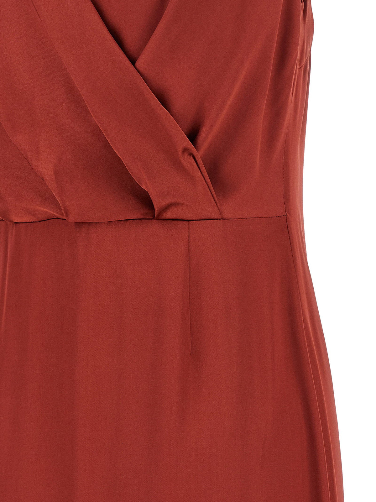 Peserico Punto Luce Dress — Rust