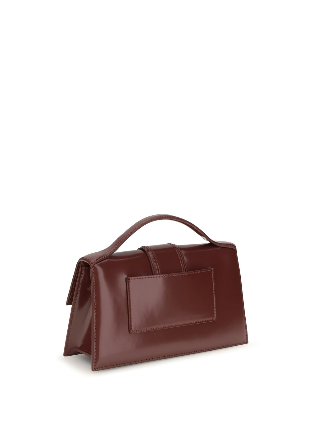 Jacquemus Le Grand Bambino Shoulder Bag — Burgundy