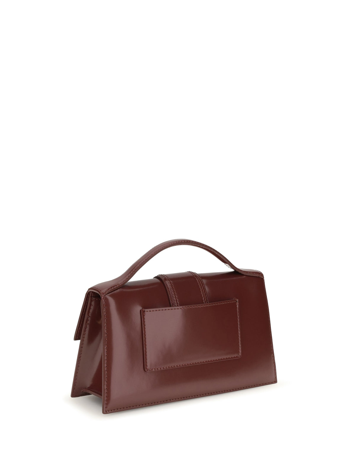 Jacquemus Le Grand Bambino Shoulder Bag — Burgundy