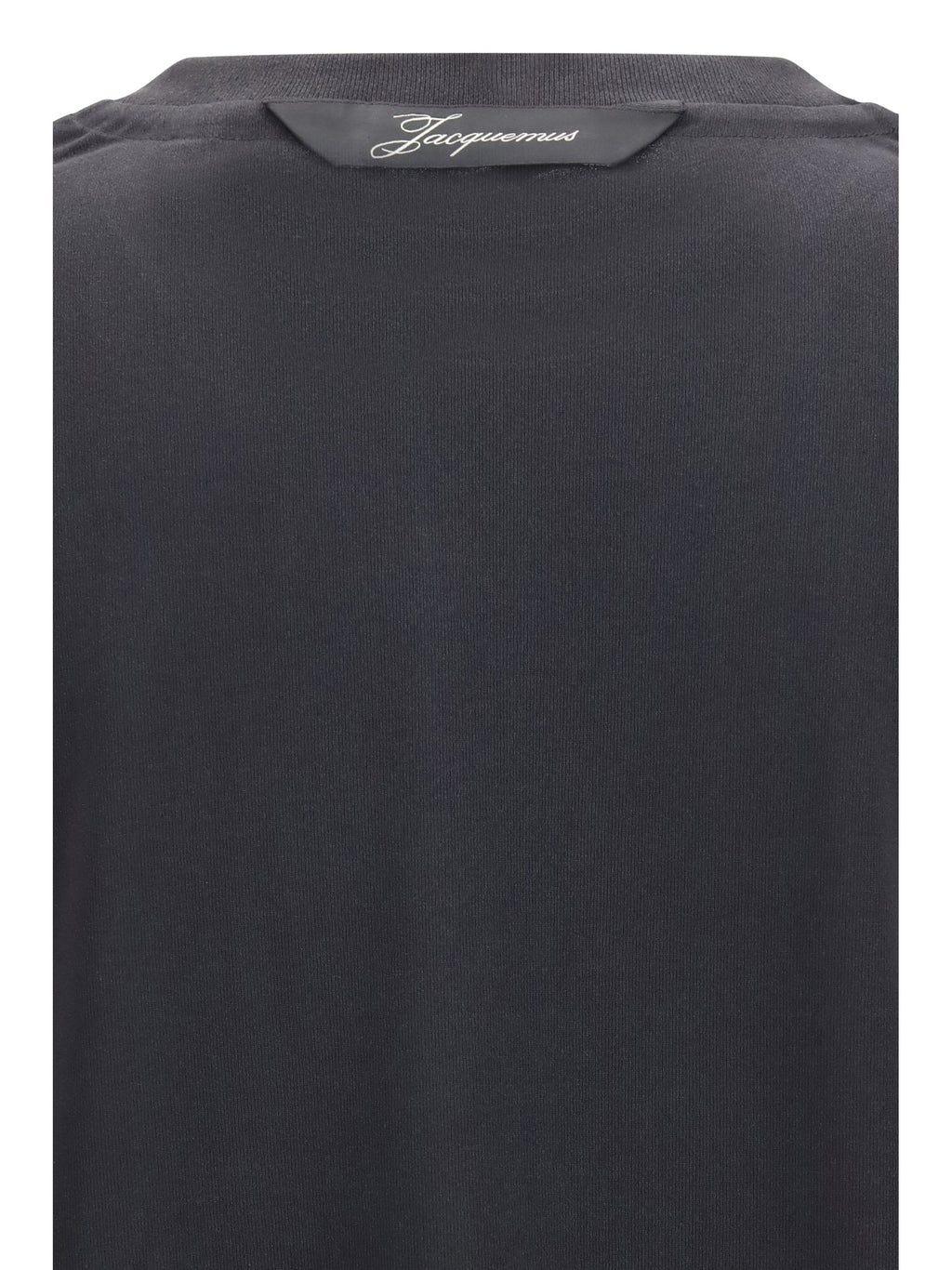 Jacquemus Rond Carré Long-Sleeve T-Shirt — Black