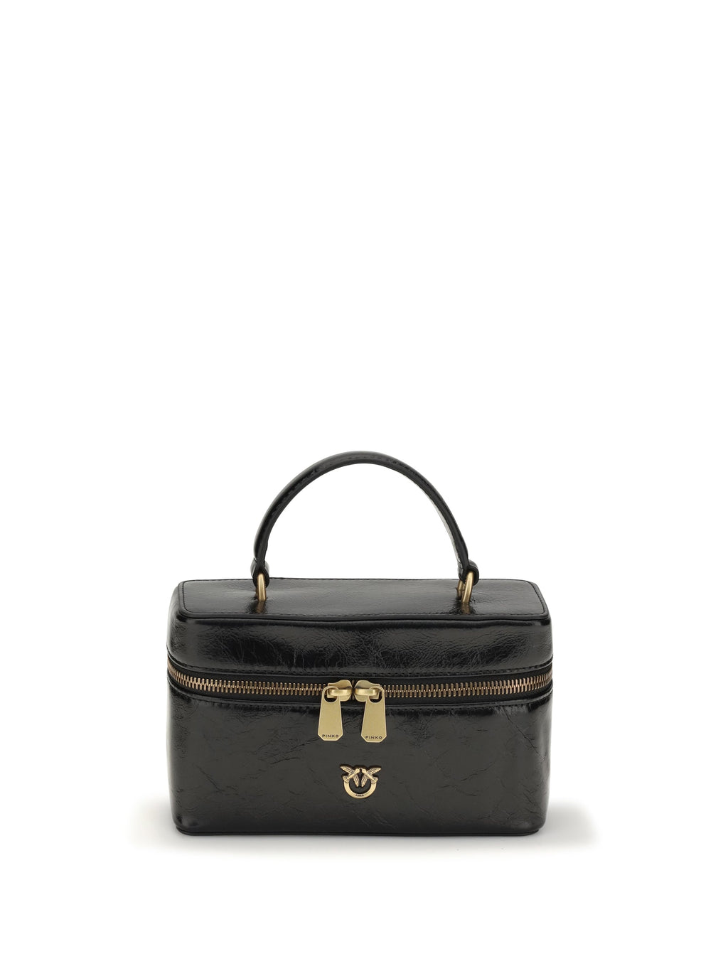 Pinko Vanity Top Handle Bag — Black