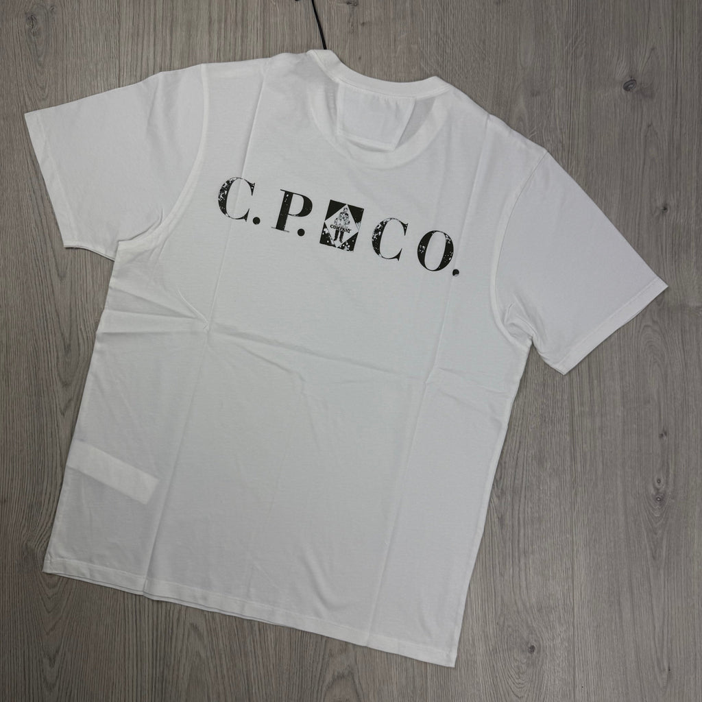 CP Company Printed T-Shirt - White