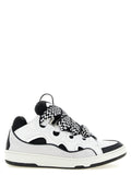 Lanvin Curb Sneakers — White