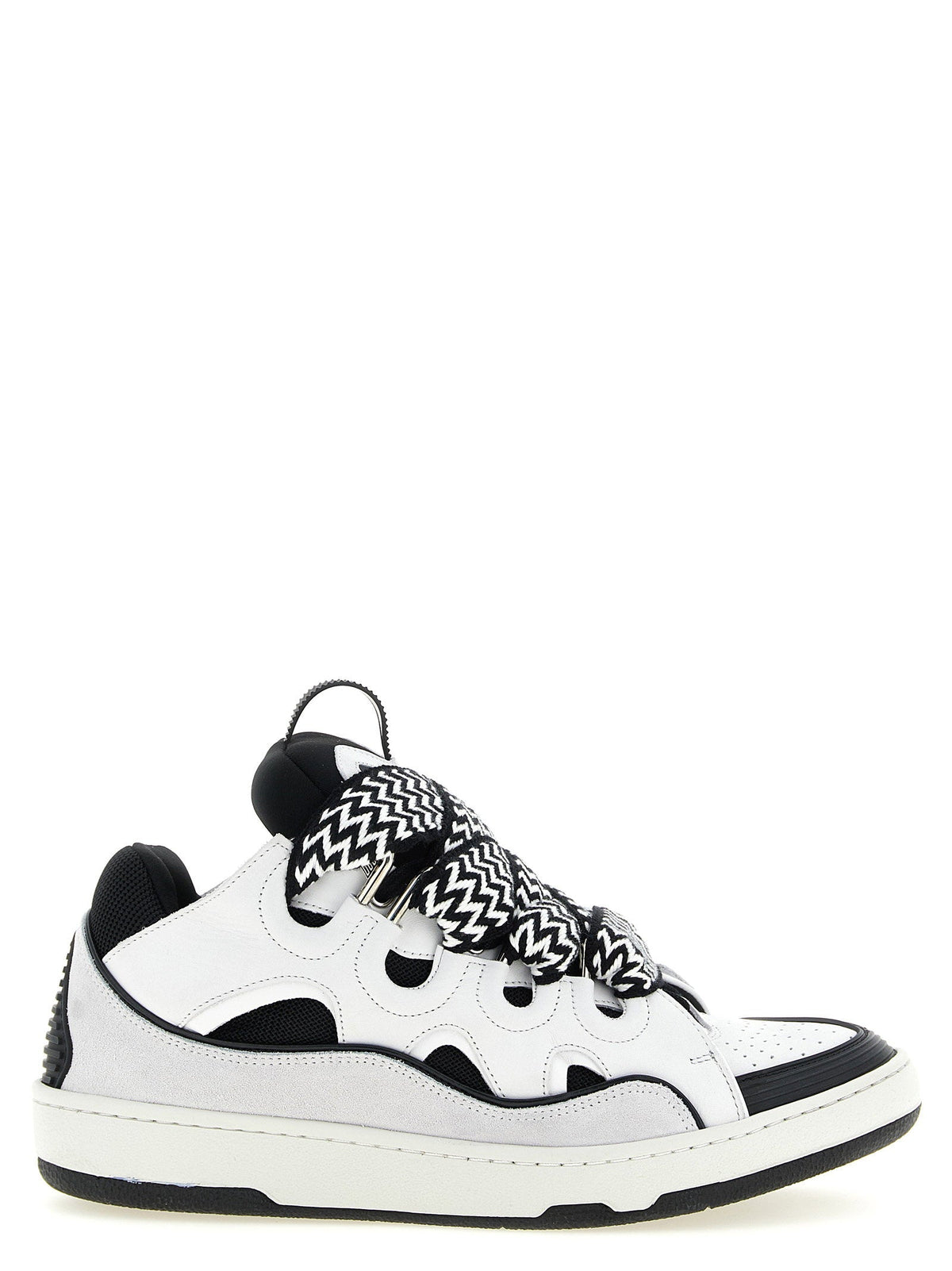 Lanvin Curb Sneakers — White