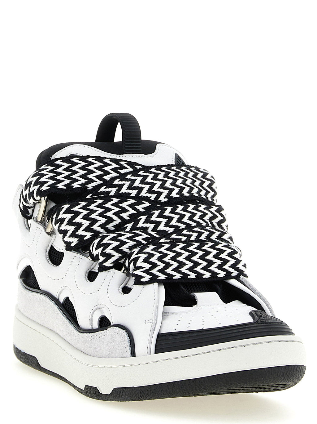 Lanvin Curb Sneakers — White