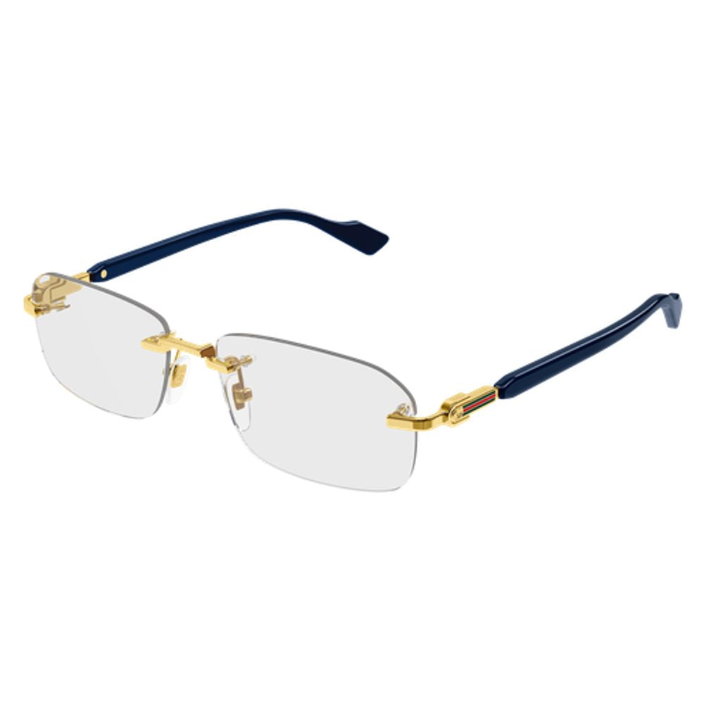 Gucci Eyewear GG1221O Eyeglasses — Gold