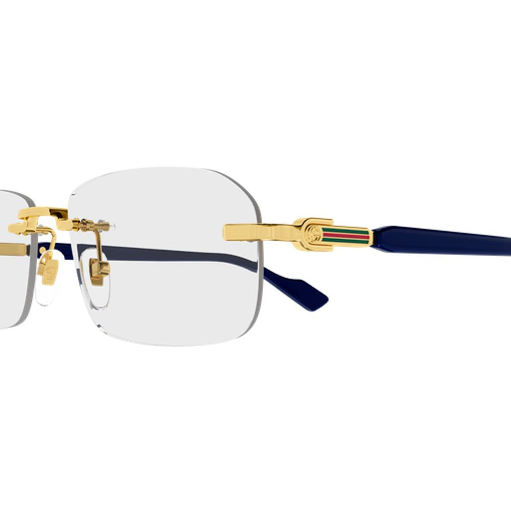 Gucci Eyewear GG1221O Eyeglasses — Gold