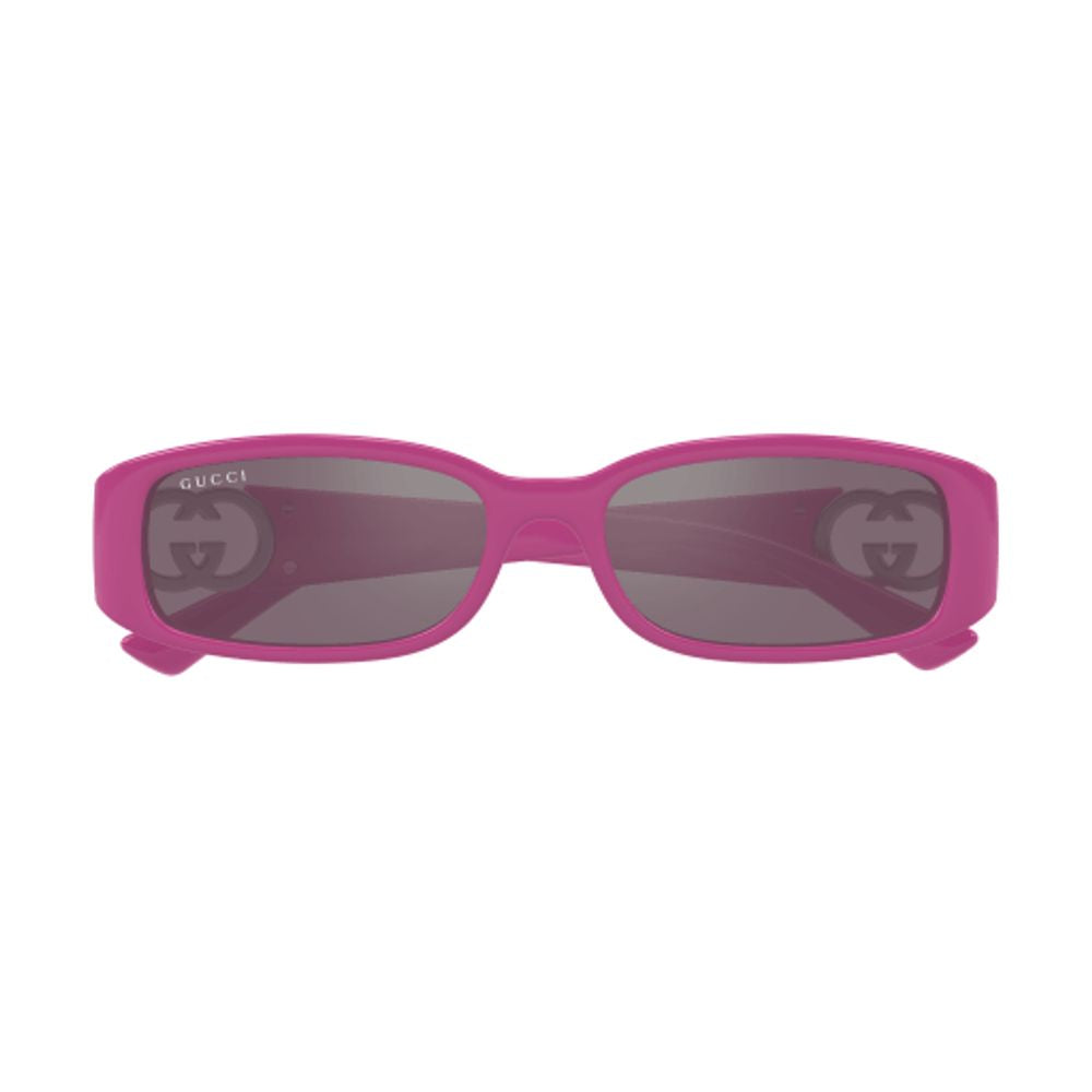 Gucci Eyewear GG1661S Rectangular Frame Sunglasses — Pink