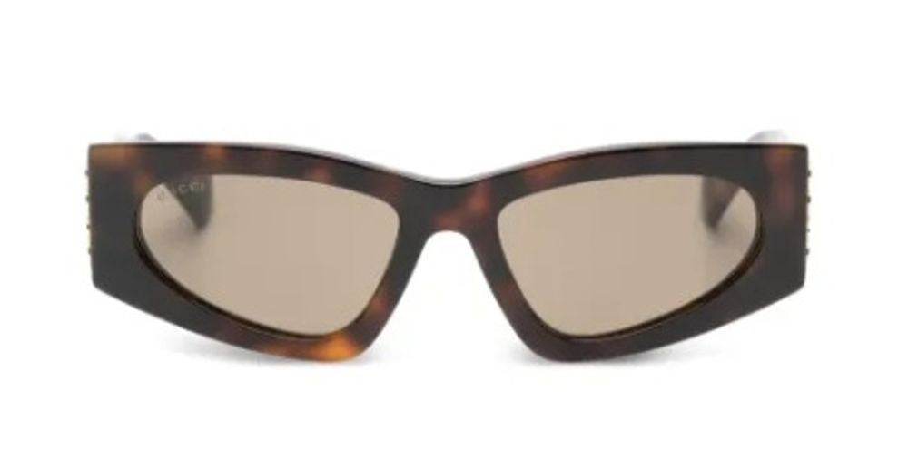 Gucci Eyewear GG2040S Tortoiseshell Acetate Sunglasses — Brown