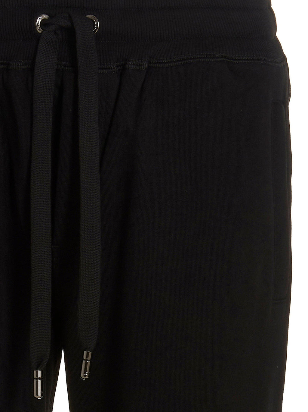 Dolce & Gabbana Cotton DG Essential Joggers — Black