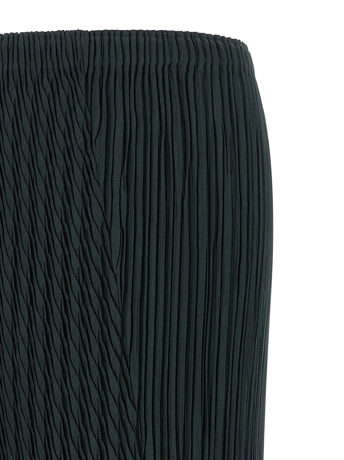 Issey Miyake Unfurling Pleats Skirt — Navy
