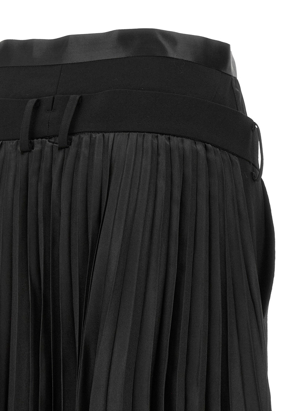 Junya Watanabe Hybrid Wool Trousers — Black