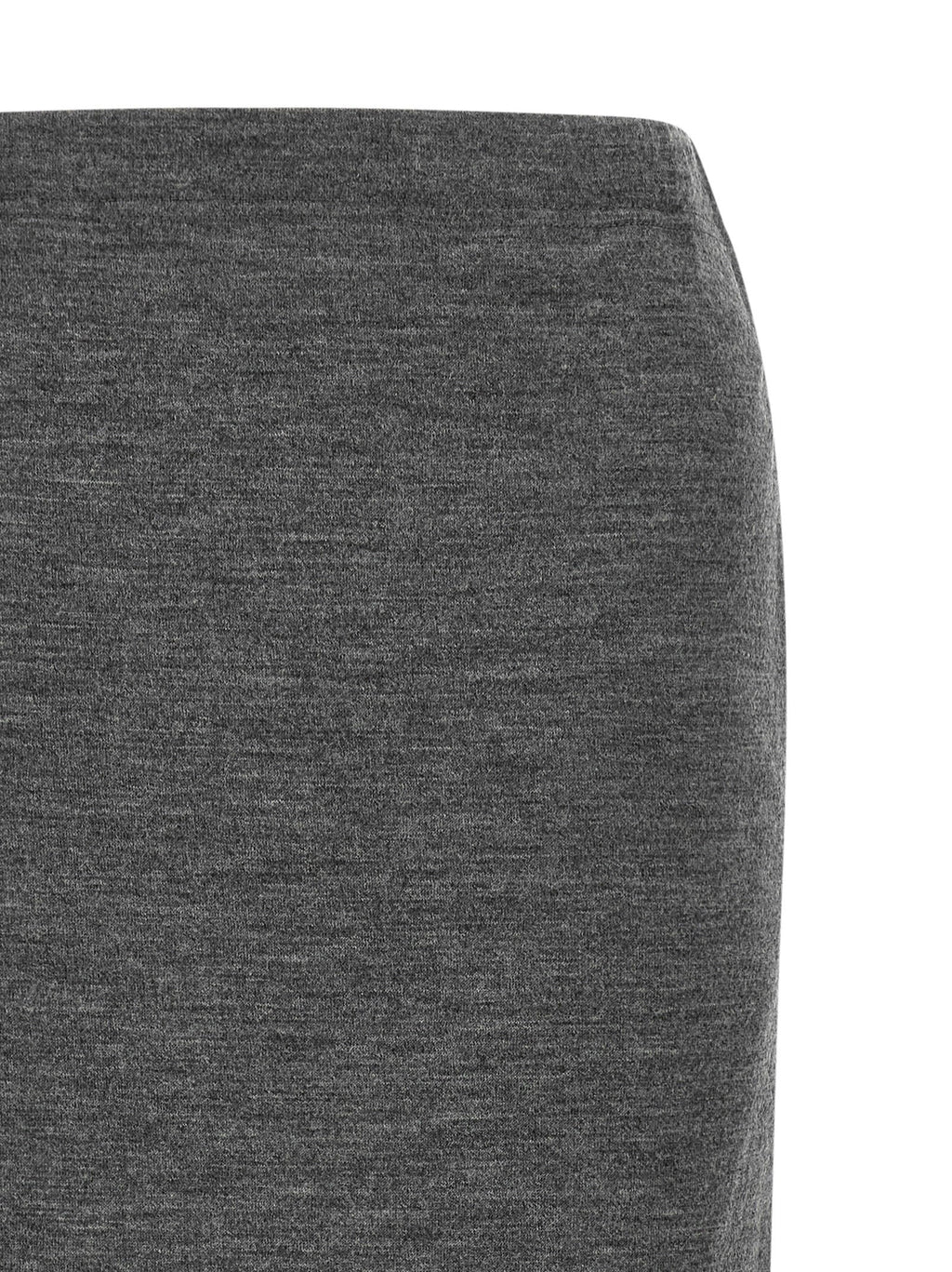 Junya Watanabe Mélange Wool Skirt — Gray