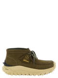 Moncler Trailgrip Wallabee GTX Ankle Boot — Olive Green
