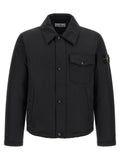 Stone Island Padded Technical Overshirt — Black