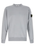 Stone Island Garment-Dyed Cotton Sweatshirt — Gray
