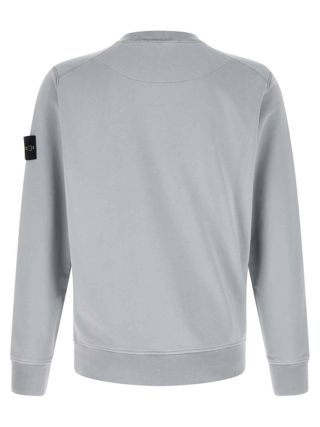 Stone Island Garment-Dyed Cotton Sweatshirt — Gray