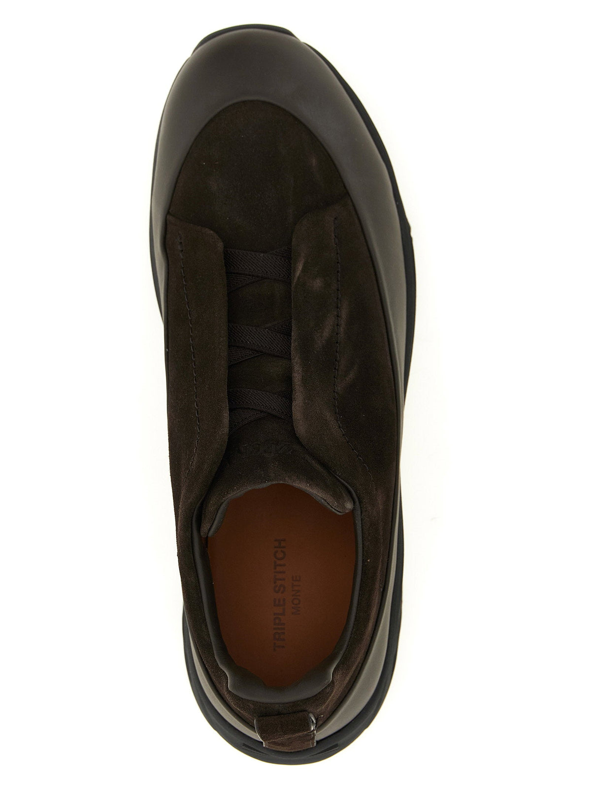 Zegna Monte Sneaker — Black